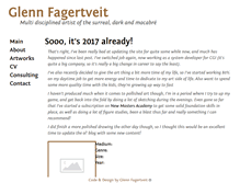 Tablet Screenshot of fagertveit.com